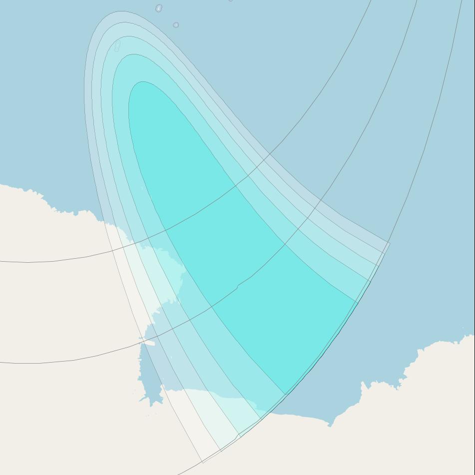 Inmarsat-4F2 at 143&deg; E downlink L-band F2S112 User Spot beam coverage map