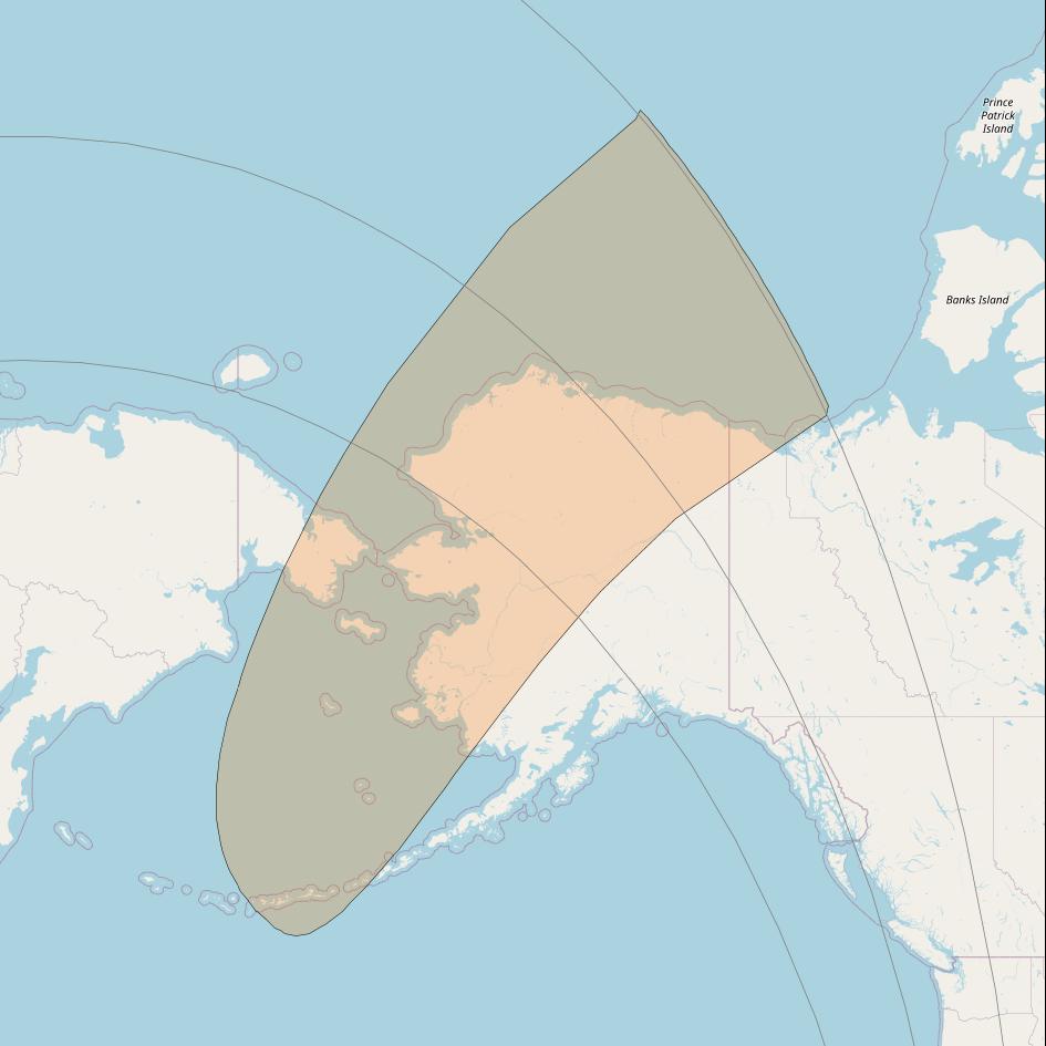 Chinasat 19 at 163&deg; E downlink Ka-band B160 User Spot beam coverage map